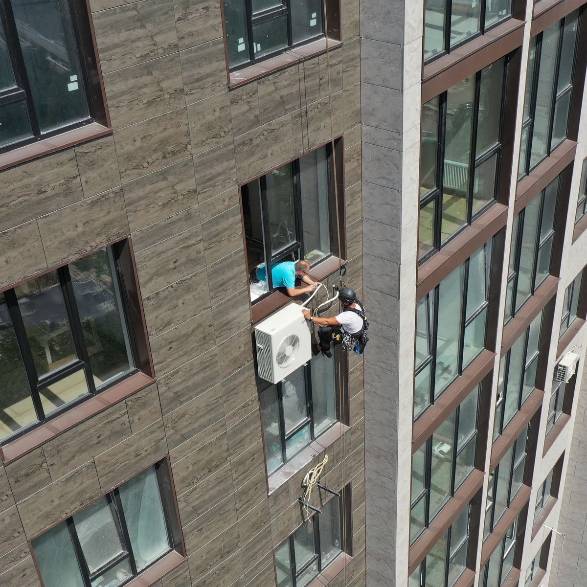 Стандартный монтаж сплит-системы